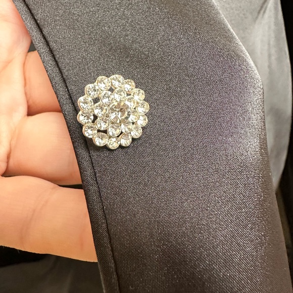 Nadine Merabi Silk Feather Top - Picture 5 of 5